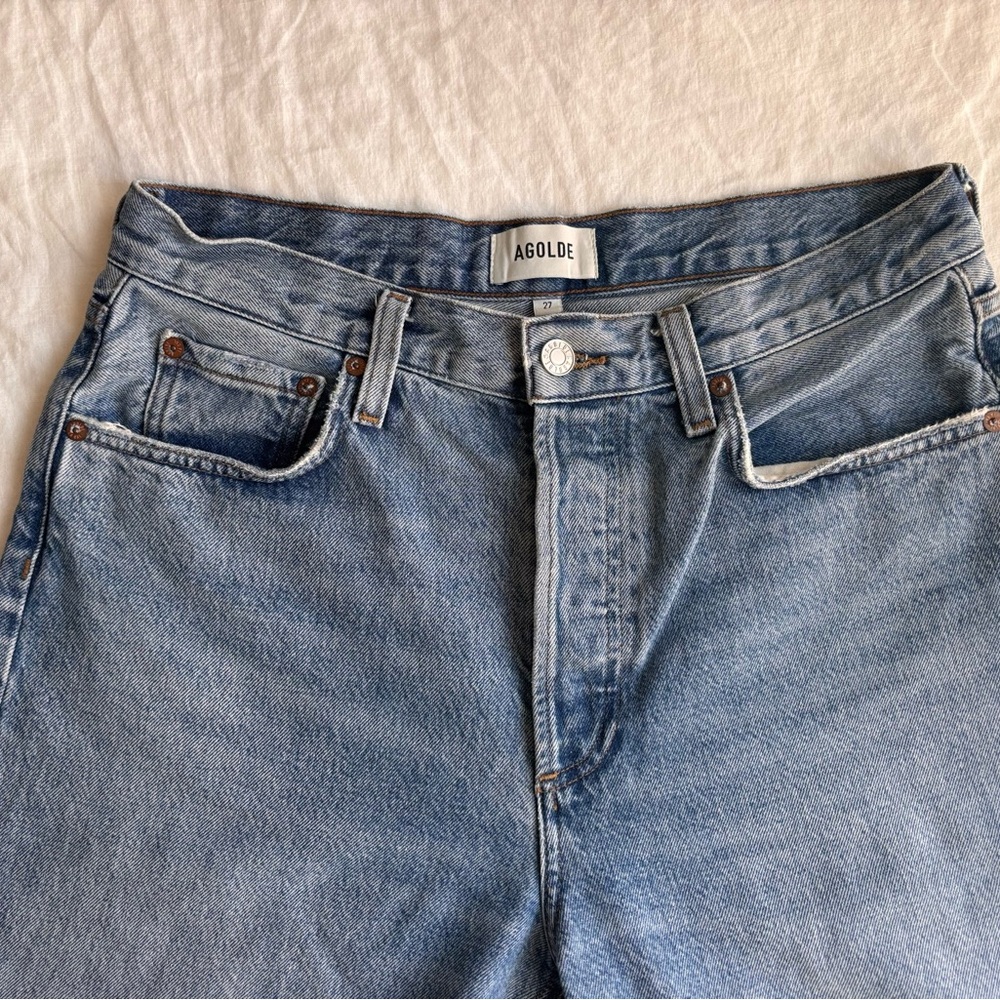 Agolde Low Slung Baggy Jean in color Libertine